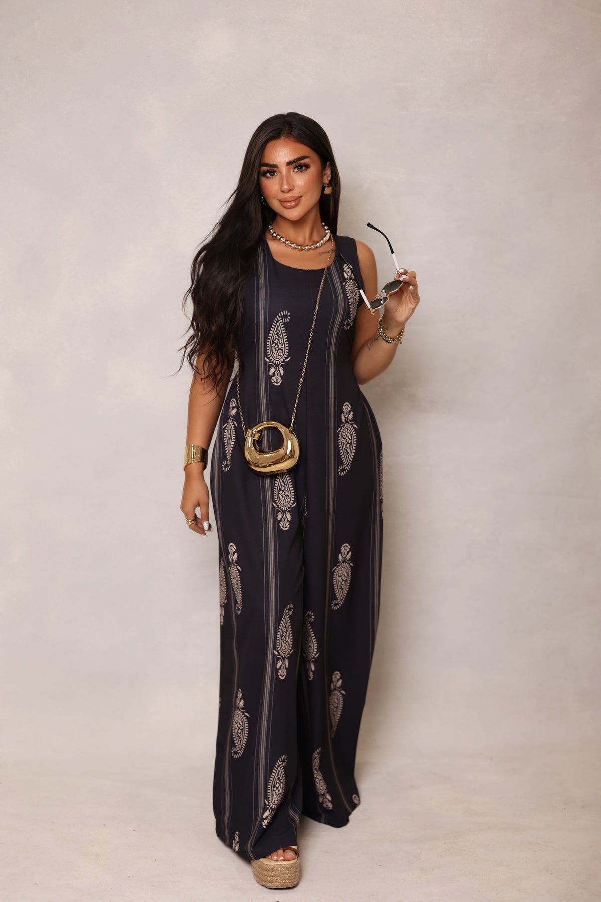 jump suit print