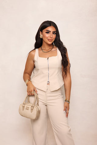 suit vest crop