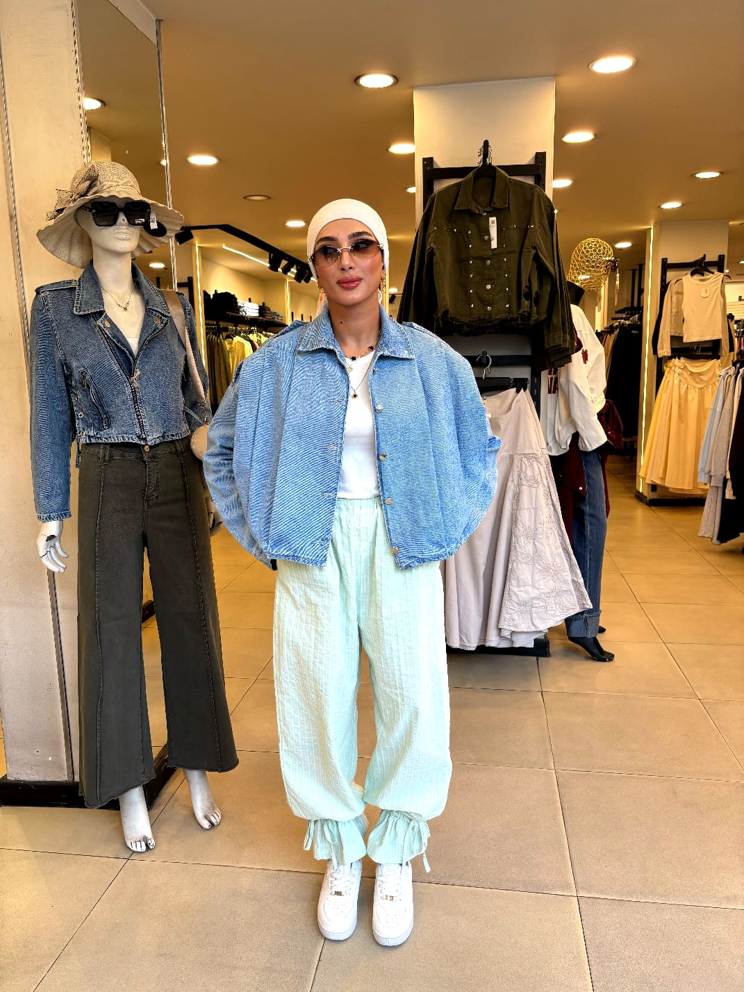 jacket jeans over size